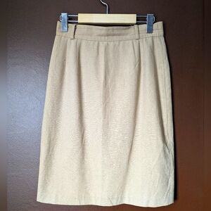 Silk Pencil Skirt